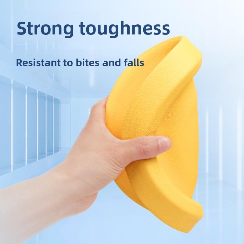 Foam Floating Dog Toys, Biting Ring Frisbee, Pet Toys, Outdoor Dog Training Rope Toy Balls