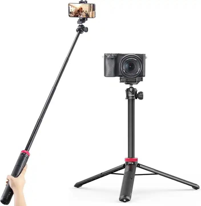 Ulanzi MT-44 Extend Livestream Tripod Stand Selfie Stick Tripod With Phone Holder Ulanzi MT-44 чёрный