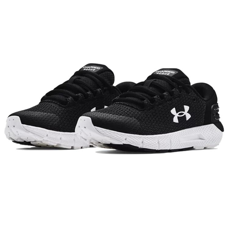 (WMNS) Under Armour Charged Rogue 2.5 'Black White' Women's 3024403-001
