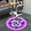 1pc Butterfly Mandala Chair Carpet for Office,  Soft and Durable Office Rug for Interior Decoration, Perfect for Office yy251227090
