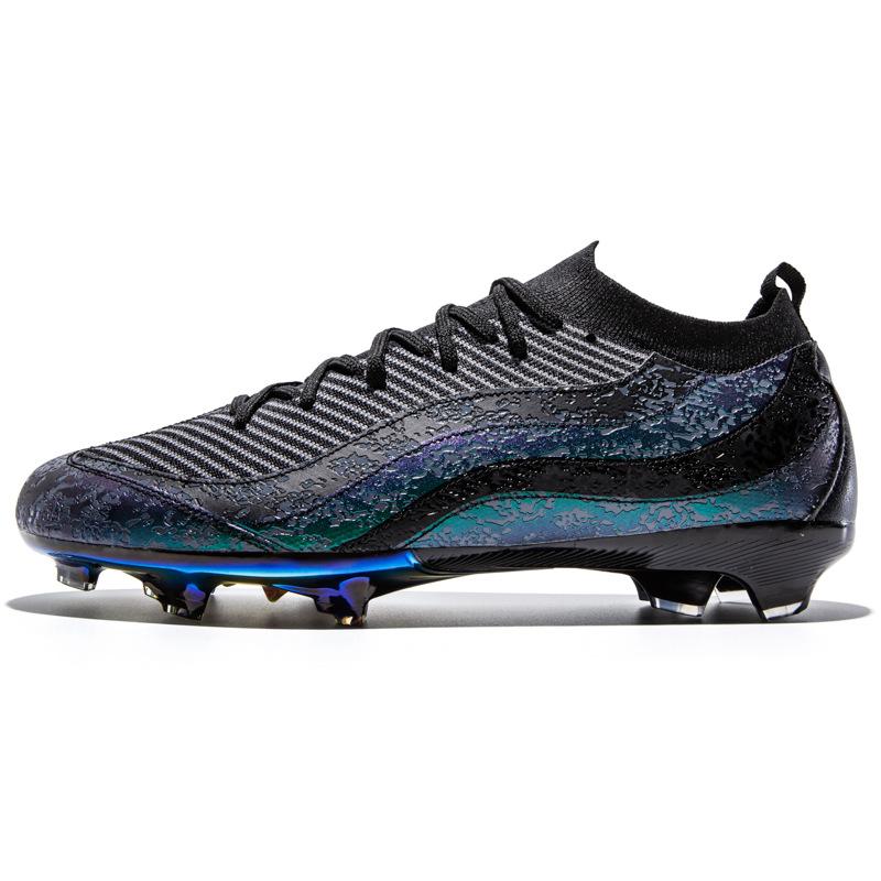 New Assassin High-End Electroplated Sole Football Shoes, Youth Adult Outdoor Sports Competition Training Football Shoes