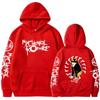 My Chemical Romance Rockband Hoodie Herren - Schwarze Baumwollmischung Grafik Pullover Sweatshirt Herbst Freizeitkleidung