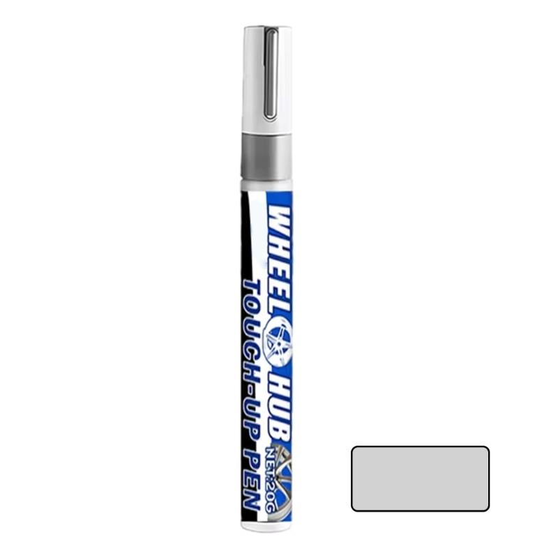 

20g Car Paint Maintenance Pen Universal Car Wheel Hub Scratch Remover Tool Touch Up Pen Vehicle Scratch Repair Paint Pen серебряный