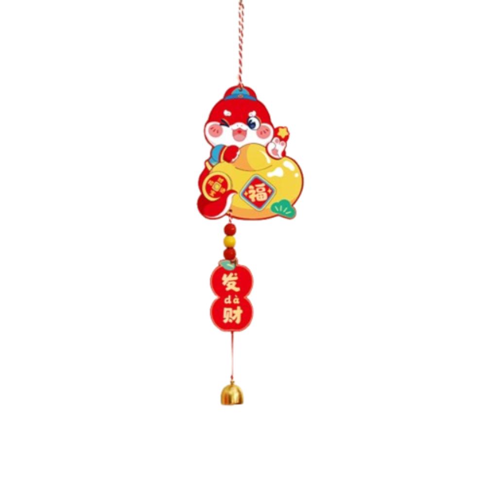 Blessing Chinese Snake Year Pendant Traditional Fu Character Hanging Ornament  Home New Year Decor