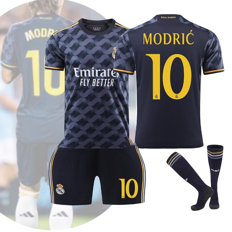 Real 2324 Season Madrid Number 10 Modric Kid Adult Soccer Jersey Apparel Sports