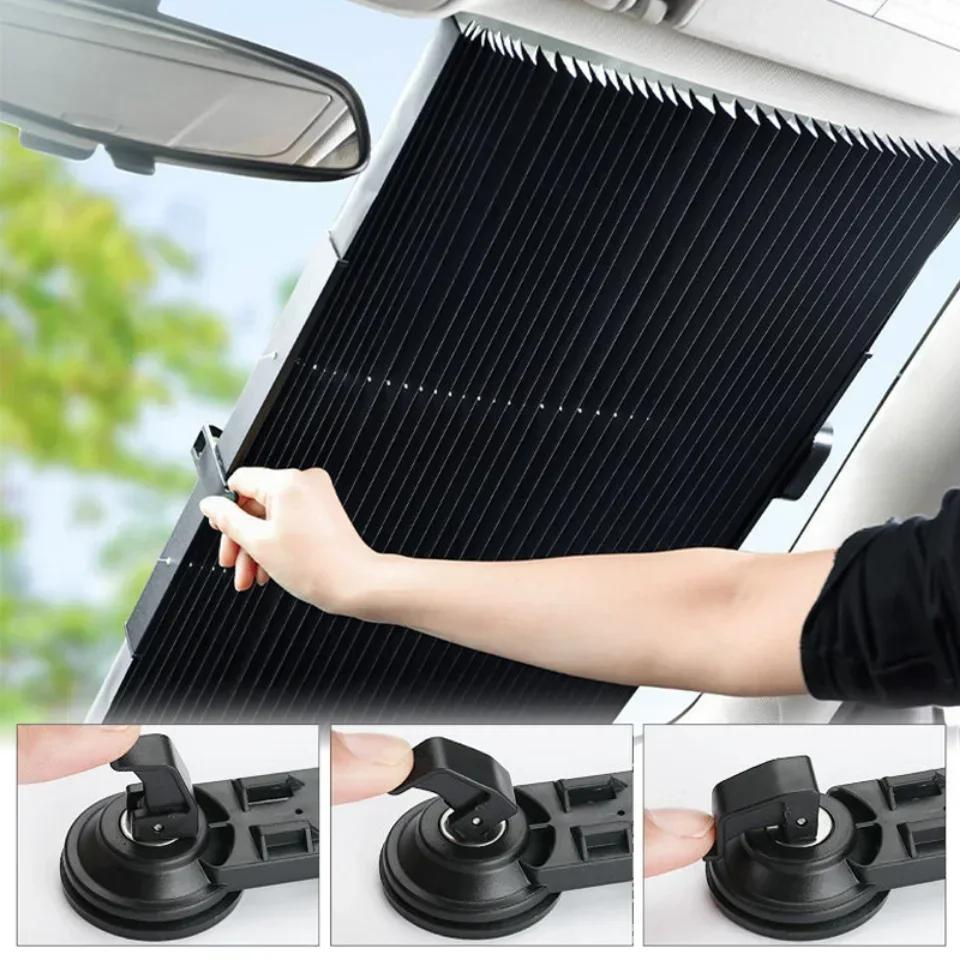 Sunshade auto retractable car heat insulation front windshield sunshade windshield sunshade Car sunshade auto parts zh230729108-7