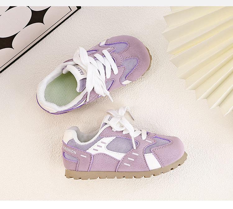 2025 Frühling Atmungsaktive Mesh-Laufschuhe für Mädchen - Weiche Sohle, Rutschfest, Ideal für das Training kleiner Mädchen