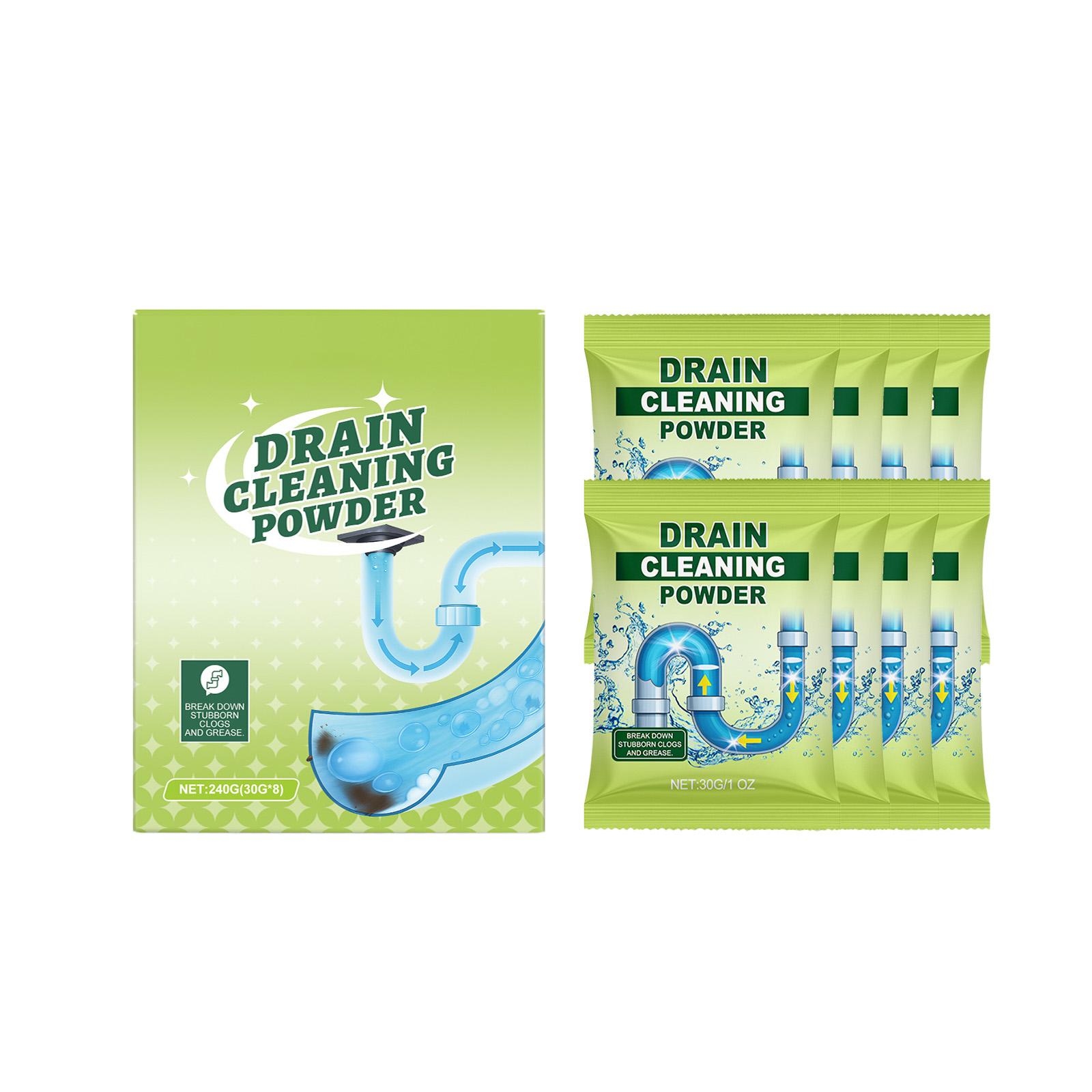 

Мощный порошок для очистки отложений;Прочистка труб; Прочистка канализации One Size белый