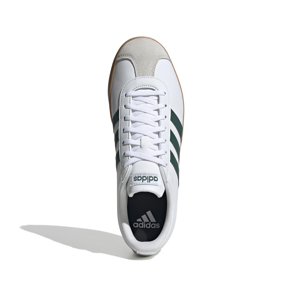 Adidas VL Court Base NLF52 Footwear One Size Cm Sneakers, White/College Green/Grey (ID3710), 23.0