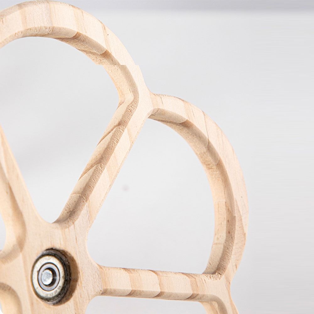 Solid Wood Wood Bird Training Stand Detachable Birds Grinding Perch Holder  Cockatoos