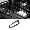 Carbon Fiber Central Console Gear Shift Cover Trim For BMW X3 F25 X4 2011-2017