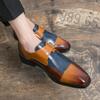 Formal Leather Shoes For Men Brogue Dress Flat Man Casual Shoe Business Pointed Toe Punk Retro New In  New Arrivals Pu