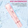 Women's Waterproof Electric Razor: Double-Head Shaver for Dry & Wet Use, Full Body Hair Removal