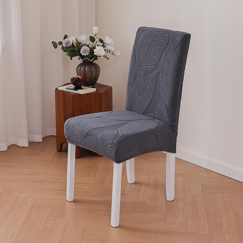 1/2/4/6Pcs Elastic Chair Cover Universal Size Jacquard Chair Covers Big Elastic House Seat Seatch Room Chairs Case For Home