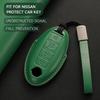 Custodia Cover Guscio Protettivo Portachiavi in Pelle per Chiave Auto per Nissan X-Trail T33 Qashqai J12 Altima Teana Maxima Quest Patrol Ariya