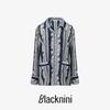 Blacknini Yinhuafu/Holiday Series Matte 12 M Silk Crepe De Chine Shirt/Sling/Shorts