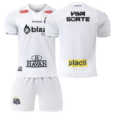 2425 Santos Home Neymar No. 10 Jersey Set League Children's Football Uniform