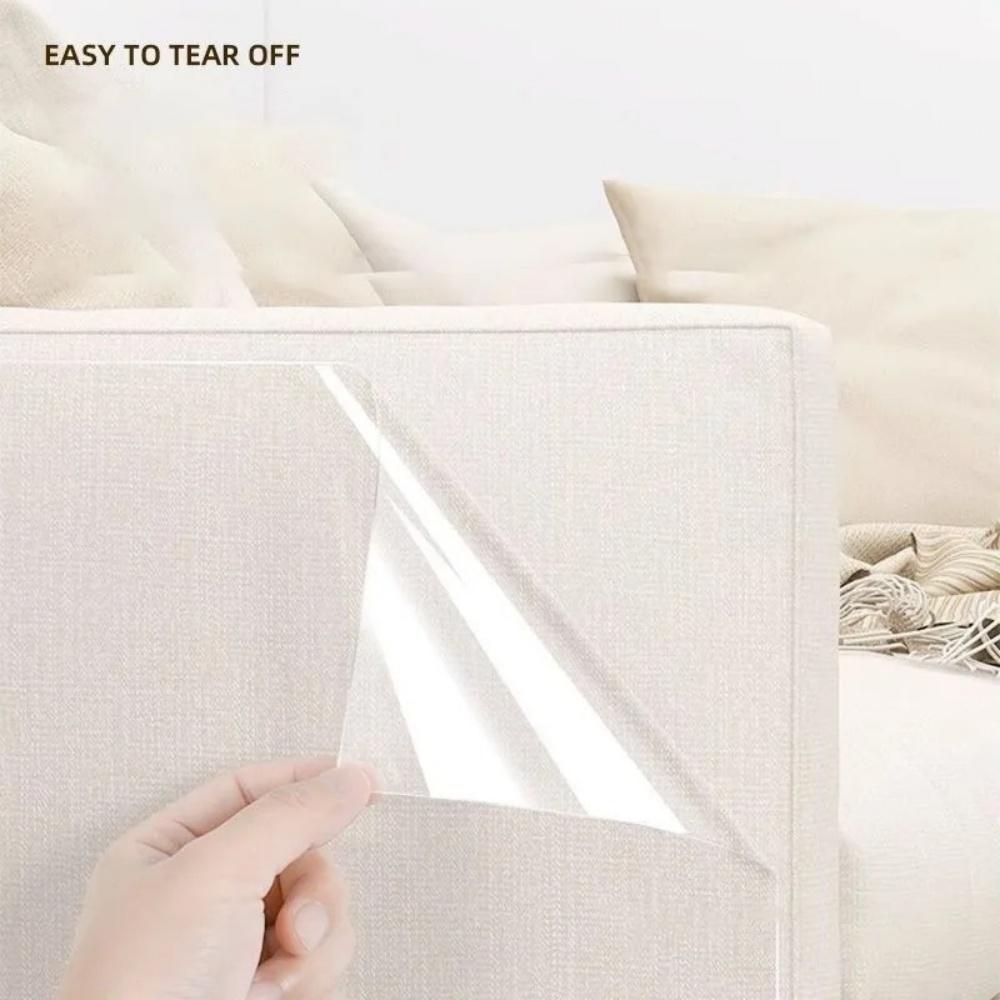 1pc  2m/3meters/5mX45cm Anti Cat Scratch Furniture Protector Self-Adhesive Peelable Cat Training  PVC Transparent for Couch