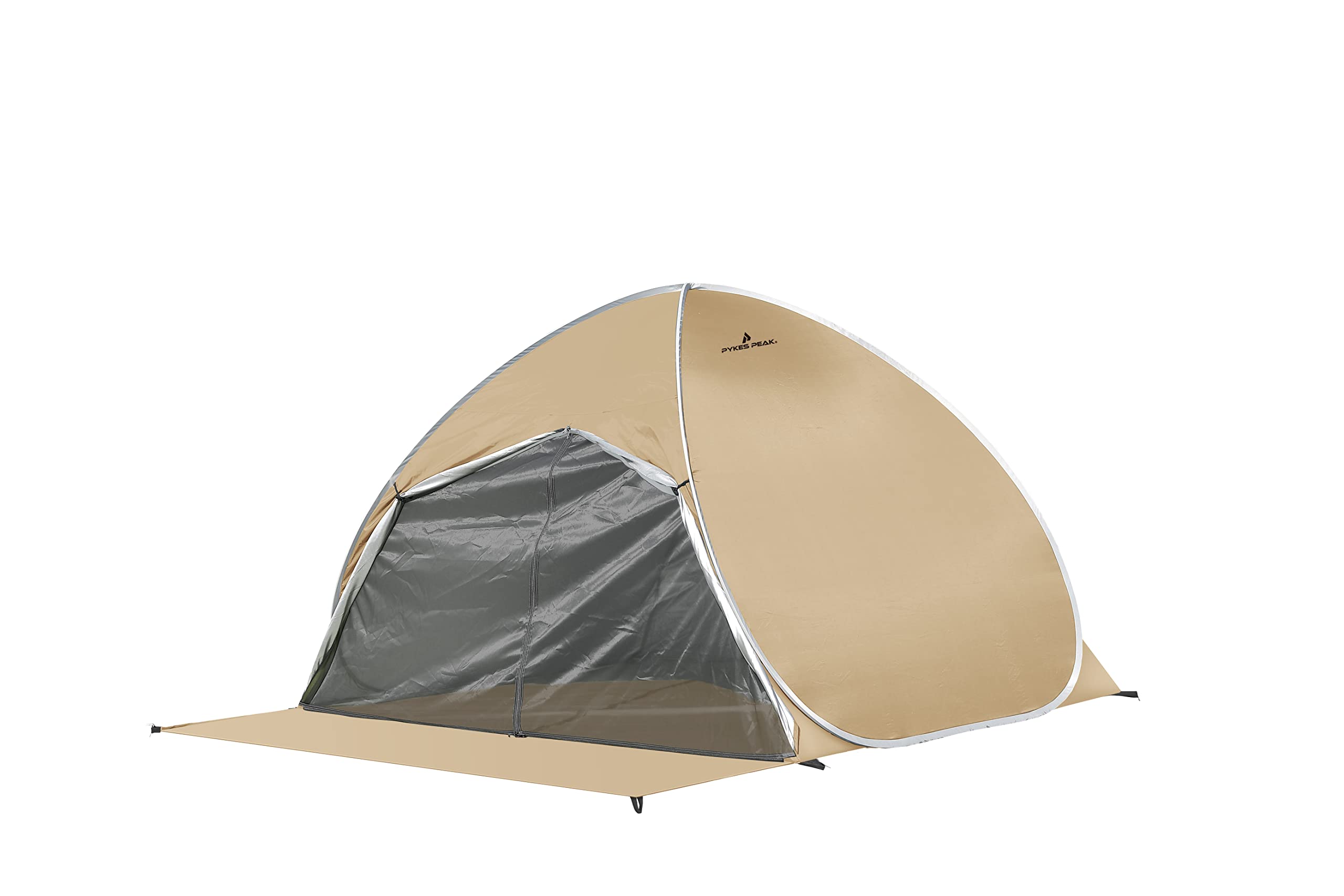 

PYKES PEAK Sunshade Instantly Simple Available in 5 Includes Pegs and Carrying Bag Pop-Up Tent, Kids Tent, Expands/Silver Coated, Tent, Colors,