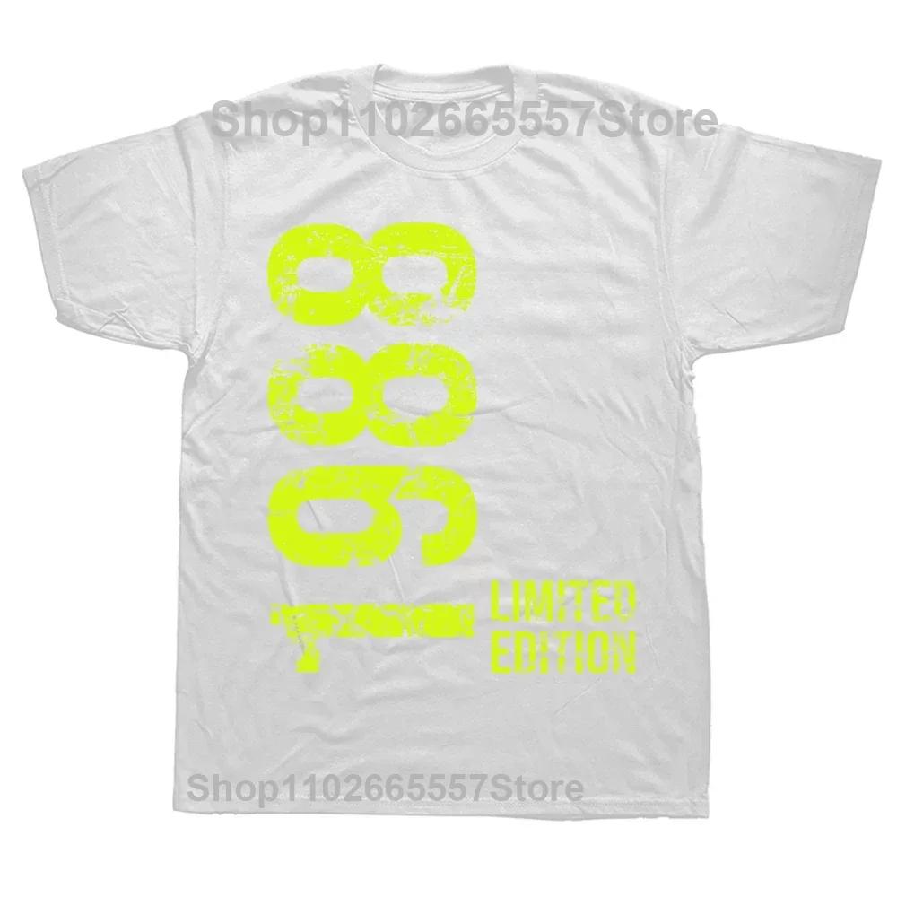 36th Birthday 36 Years Man Woman Retro Vintage 1988 Gift Tee Tops Round Neck Fashion Tshirt Clothing Casual Basic T-shirts