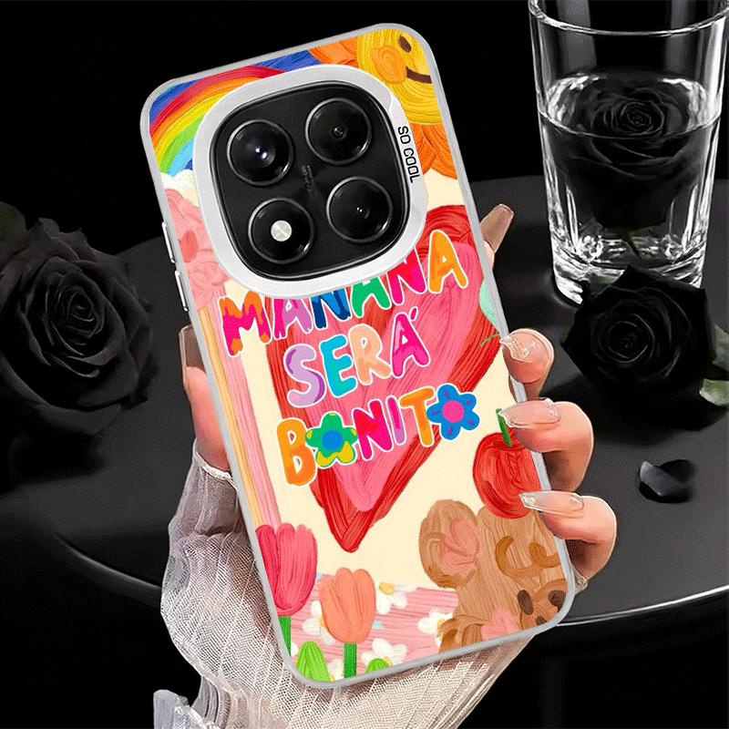 Karolg M-Manana Sera B-Bonito Soft Phone Case for Xiaomi Redmi Note 13 14 15 Pro Plus 12S 12 11S 11 11T 10S 10 Shockproof Cover