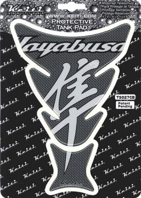 Наклейка на бак Keiti для UV Clear x TS027CB Hayabusa/Карбон, Покрытие, 17,5 22,0 см,