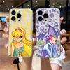 Modische und hübsche Winxs Clubs Handyhülle für iPhone 17, 16e, 16, 15, 14, 13, 12, 11, Mini, Pro Max, X, XR, XS Max, 8 Plus – Transparente Rückseite