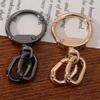 2 PCS Connector Clasps Metal Swivel Clasp Clips Spring Ring Hook Rings Lobster Claw Clasp Bag Buckle DIY Crafts
