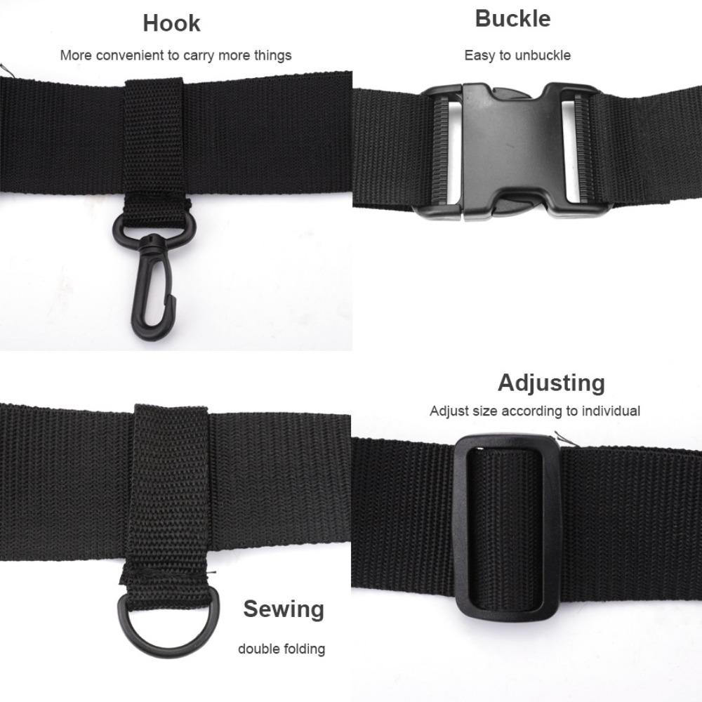 Portable Lure Fishing Rod Holder Adjustable Fishing Rod Waist Hanger Practical Pole Quick Inserter Free Your Hands