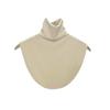 Unisex High-Neck Fleece Collar: Neck Warmer & Support for Hoodies, Autumn/Winter Wear