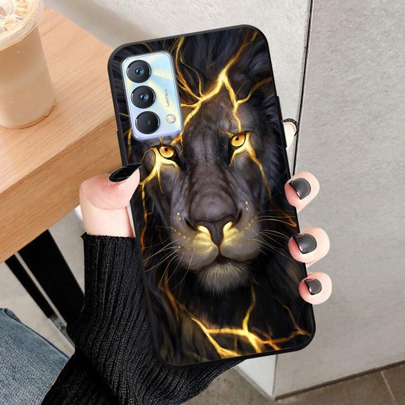 For Realme GT Master Edition Case 6.43Inch Cool Painted Case For OPPO Realme GT Master Edition Cover Silicone Back Bumper
