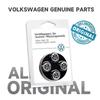Nové 4ks Krytky ventilků kol automobilu Stonky Stylizace pro Volkswagen VW R-line GTI UPi Golf 7 Golf 8 Passat Jetta Touran CAD