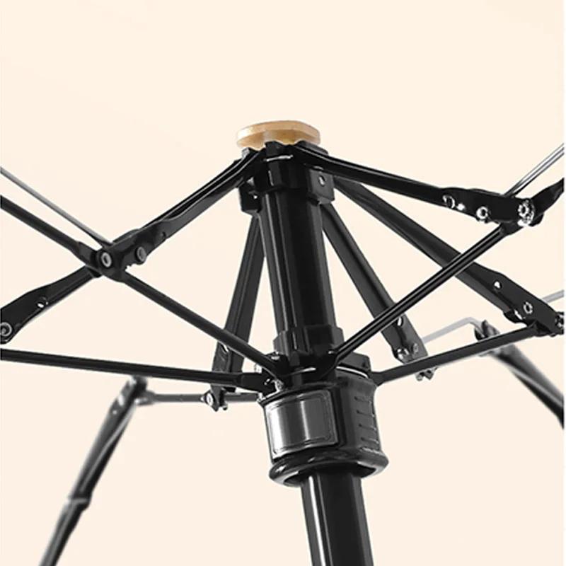 Mini Sunshade Umbrella,6-bone Umbrella On Sunny And Rainy Days, Convenient For Outdoor Travel And Umbrella With Storage Pocket