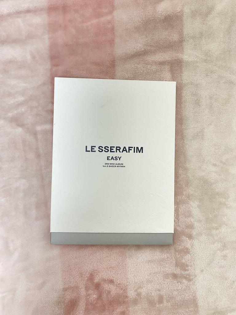 [USED] LE SSERAFIM Mini Album EASY Le Seraphim Le Sera