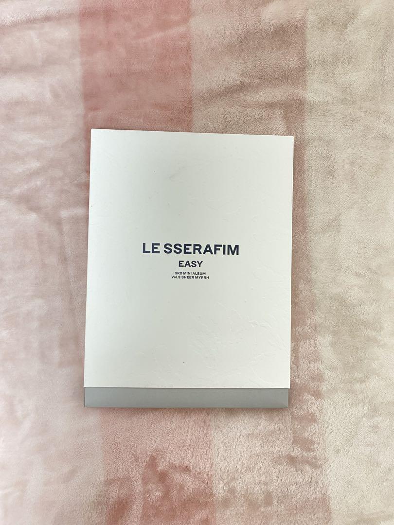 

[USED] LE SSERAFIM Mini Album EASY Le Seraphim Le Sera