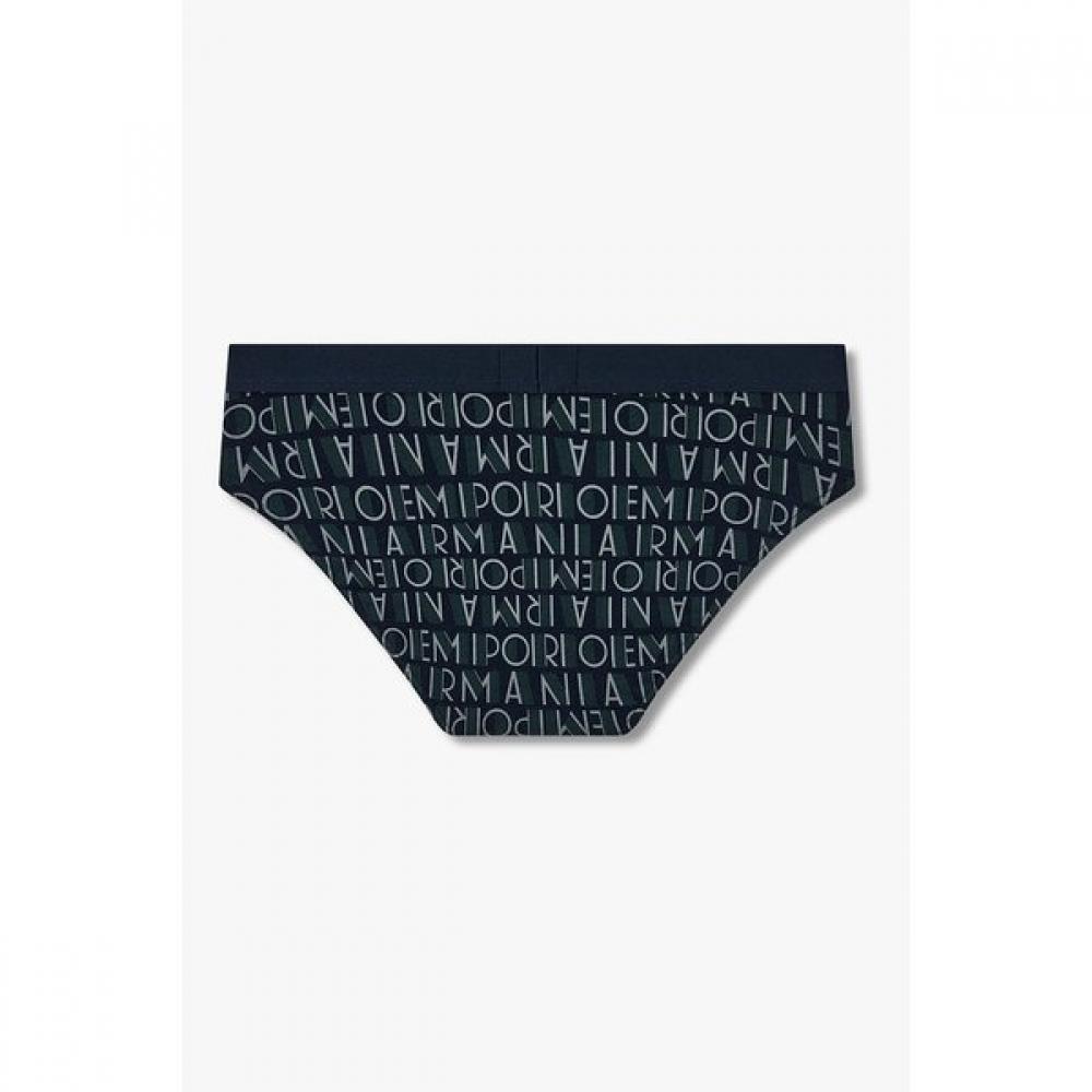Emporio Armani Men S Cotton briefS 2 Pack Set Eagle 0815311040 0815311041
