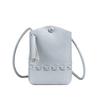 Single-shoulder Commuting Small Square Bag A Niche Design Fashionable and Simple Fringed Crossbody Bag
