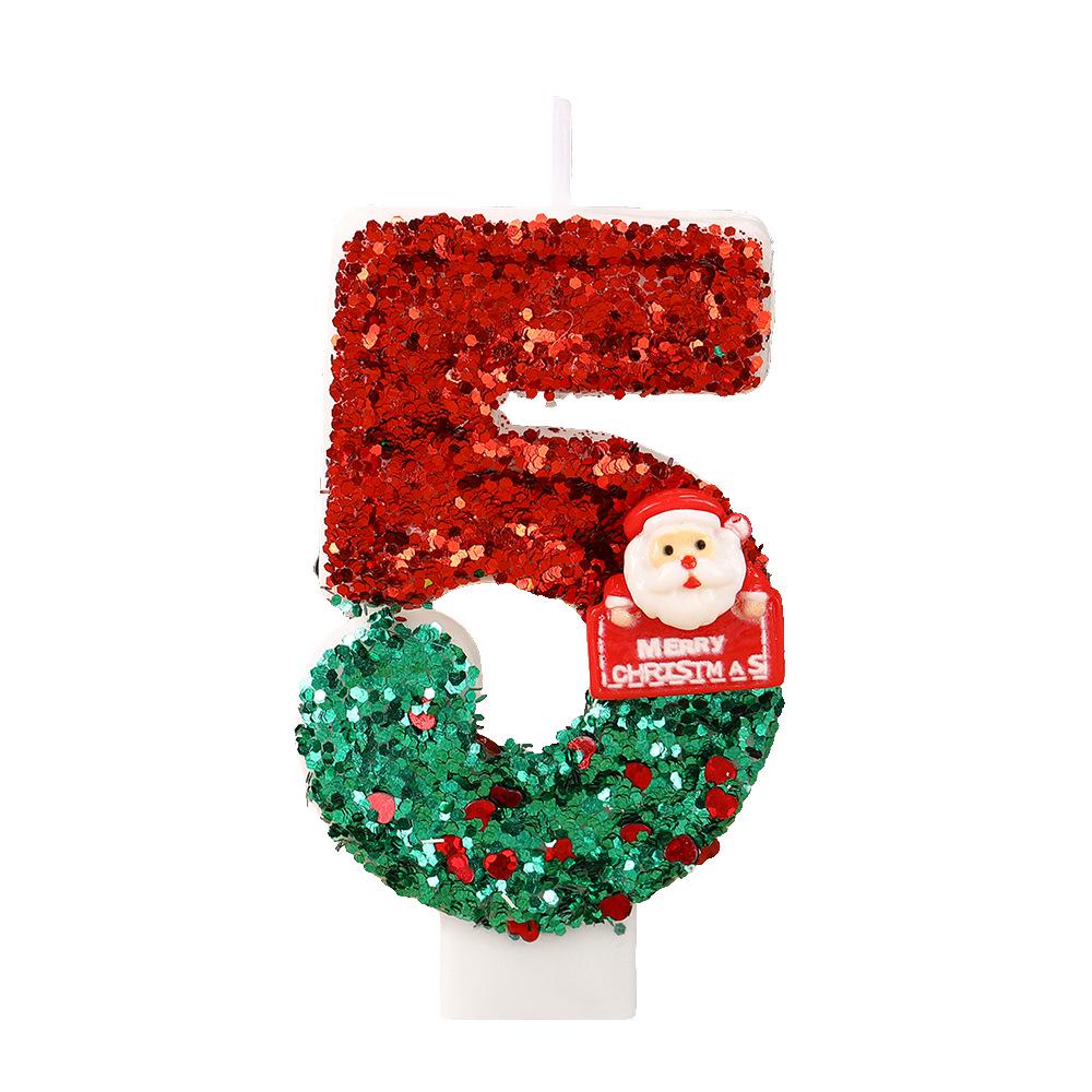 Santa Claus DIY Digital Candle for Holiday Parties