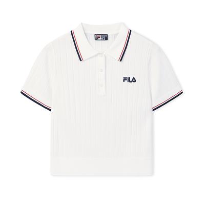 Original Fashion Simple Classic Retro Casual Elegant Versatile Comfortable Woven Short Sleeve Polo Knit Top Women Tops F51W629401FWT