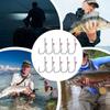 Hanging Spring Live Shrimp Fishing Hooks Single Hook Barbed Fishhook Fishing Fixed Hooks  Grouper