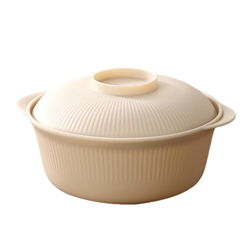 Bingyue PP Imitation Ceramic Noodle Bowl Set