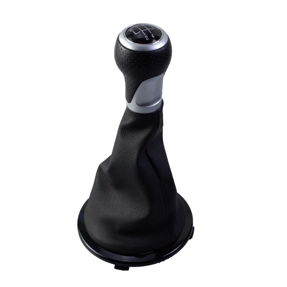 Suitable for Volkswagen GOL G4 G5 Car Gear Handle Silver Ring 5-speed Shift Handball Gear Head Interior Accessories