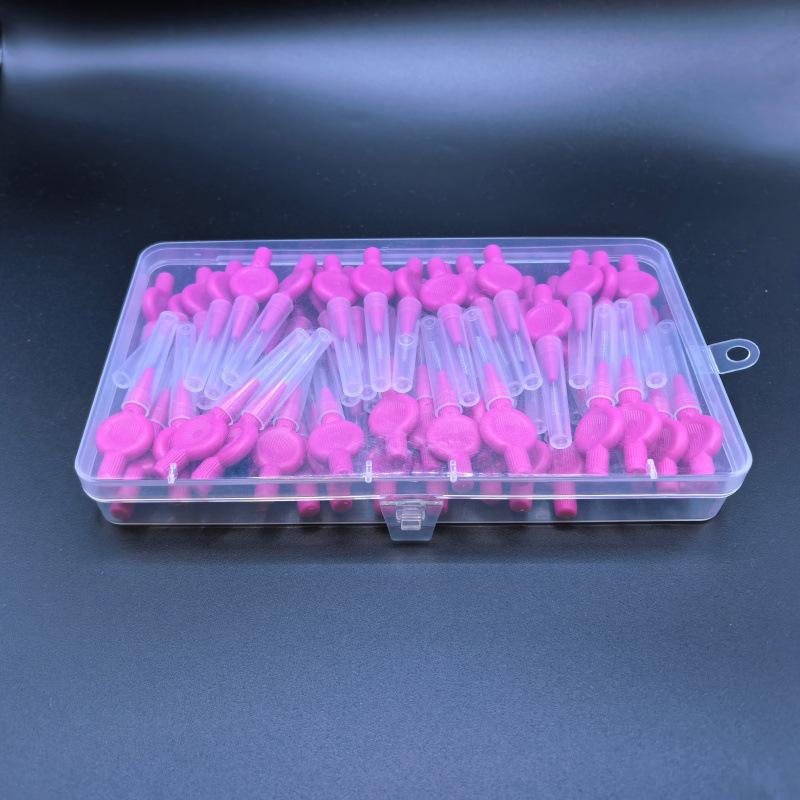 Interdental Round Gap Brush & Orthodontic Toothbrush for Oral Care