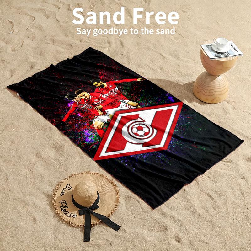 FC Spartak Moscow Beach towels also serve as bath towels summer essential a musthave for the outdoors the beach and the pool