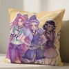 Kpop Demon Hunters Cushion Cover Anime Sofa 45X45cm Pillowcase Decorative