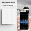 Tuya Zigbee Smart Home Wandknopf: Lichtschalter mit Timer, steuerbar per App und Sprachsteuerung.