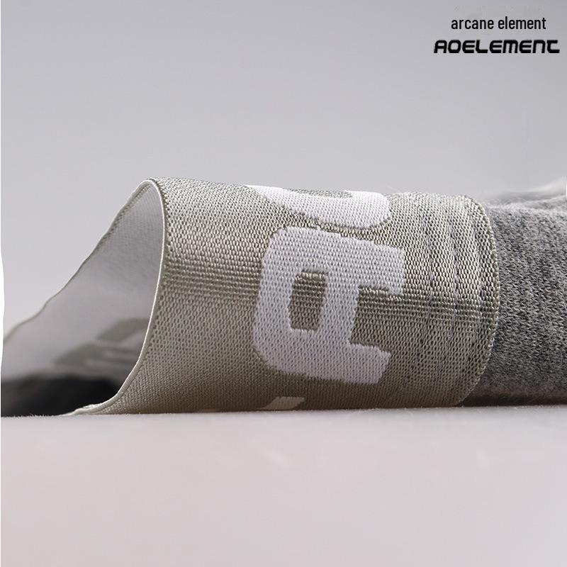 Thermounterwäsche-Set für Herren: Rundhals, V-Ausschnitt, Samtgefüttert, Kältefest, Herbst/Winter Baumwollpullover und Hose.