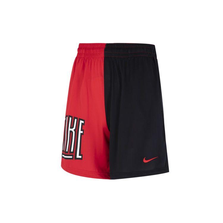 

Nike Асимметричные полосатые тканые шорты Dry-Fit для мужчин, красные DH7165-657 L