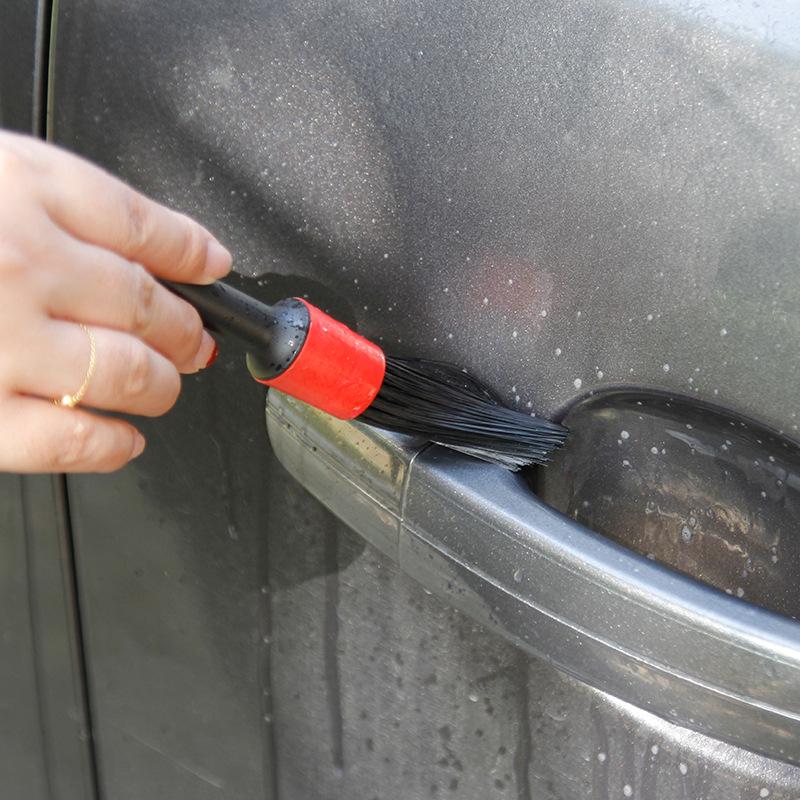 Soft Bristle Car Cleaning Brush for Detailed Interior and Wheel Care