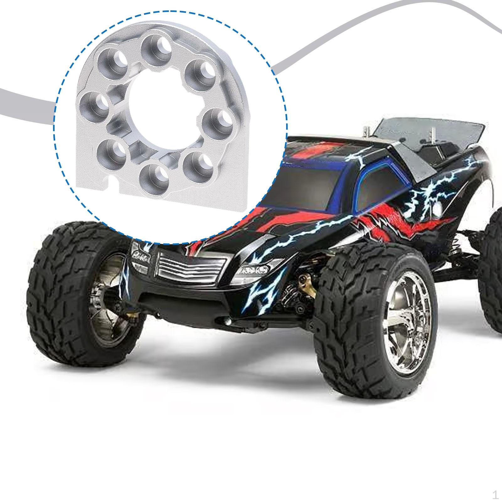 

RC Motor Mount Plate,Metal Seat,Replaces Upgrades Part Conversion Bracket Easy to